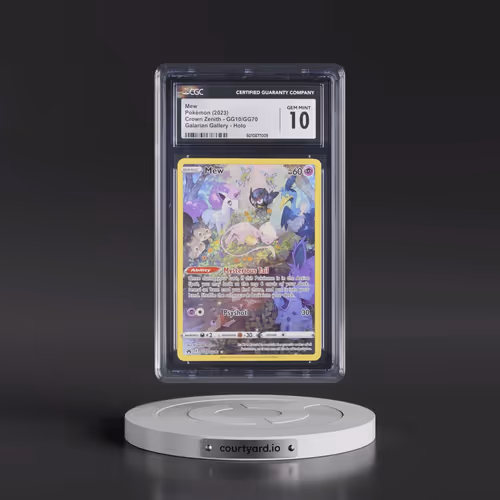 2023 Crown Zenith #GG10/GG70 Mew - Galarian Gallery Holo (CGC 10 GEM MINT)