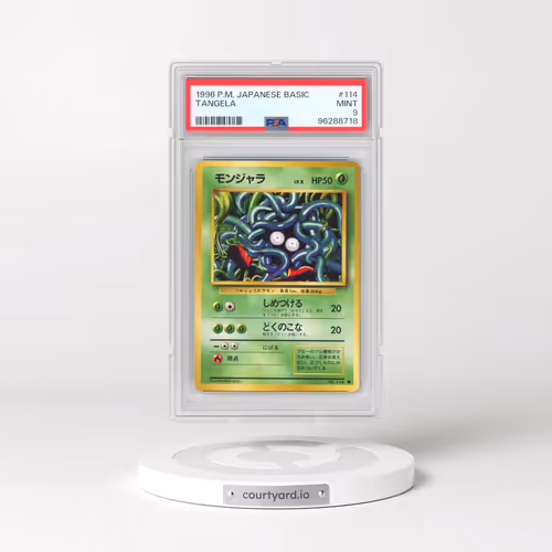 1996 Pokémon Basic #114 Tangela (PSA 9 MINT)
