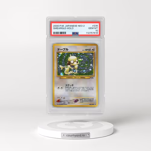 2000 Pokémon Neo 2 #235 Smeargle - Holo (PSA 10 GEM MINT)