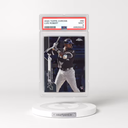 2020 Topps Chrome #60 Luis Robert (PSA 9 MINT)