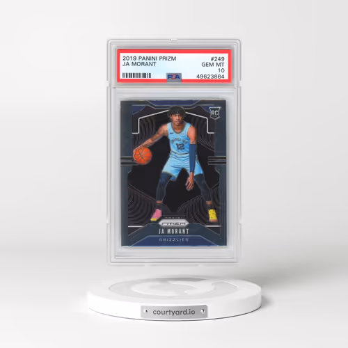 2019 Panini Prizm #249 Ja Morant (PSA 10 GEM MINT)