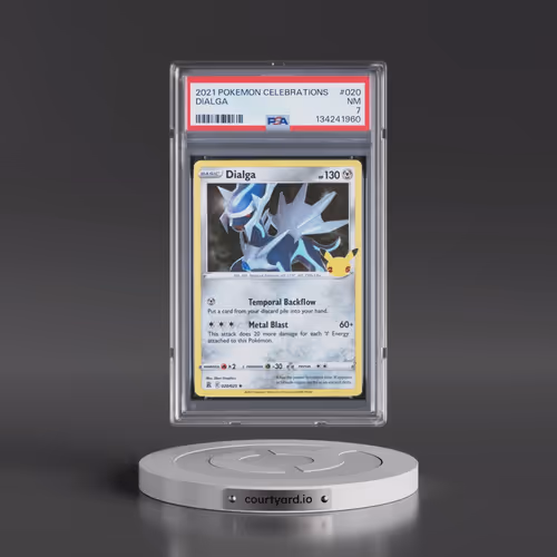2021 Pokémon Celebrations #020 Dialga (PSA 7 NM)