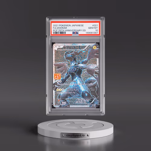 2021 Pokémon Promo Card Pack 25th Anniversary Edition #021 Zekrom - Full Art (PSA 10 GEM MINT)
