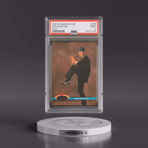 1991 Stadium Club #200 Nolan Ryan - Tux (PSA 9 MINT)