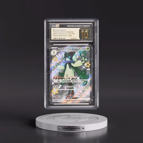 2023 Shiny Treasure ex #321/190 Meowscarada ex - Shiny Super Rare Holo (CGC 10 PRISTINE)
