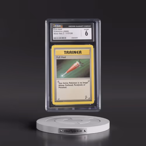 2000 Base Set 2 #111/130 Full Heal (CGC 6 EX-NM)