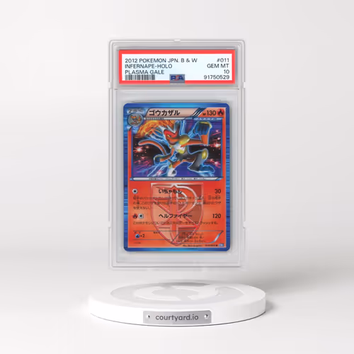 2012 Pokémon Black & White Plasma Gale #011 Infernape - Holo (PSA 10 GEM MINT)