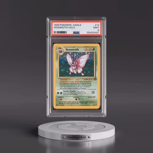 1999 Pokémon Jungle #13 Venomoth - Holo (PSA 9 MINT)
