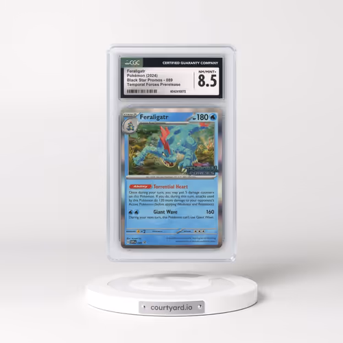 2023 Black Star Promos - Scarlet & Violet SVP EN #089 Feraligatr - Temporal Forces Prerelease (Holo