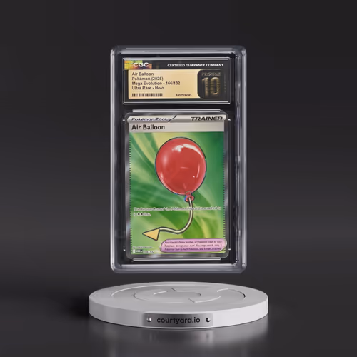 2025 Mega Evolution - MEG EN #166/132 Air Balloon - Ultra Rare Holo (CGC 10 PRISTINE)