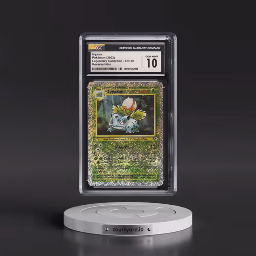 2002 Legendary Collection #47/110 Ivysaur - Reverse Holo (CGC 10 GEM MINT)