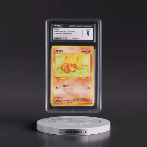 2001 Darkness, and to Light Vulpix (CGC 9 MINT)