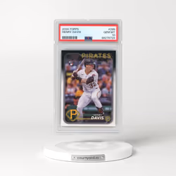 2024 Topps #295 Henry Davis (PSA 10 GEM MINT)