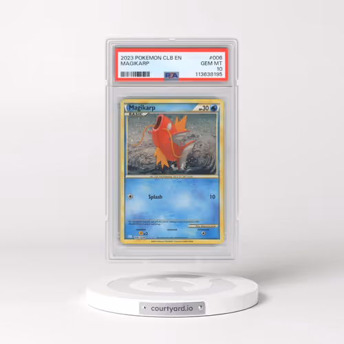 2023 Pokémon Clb-Trading Card Game Classic Blastoise & Suicune EX Deck #006 Magikarp (PSA 10 GEM MINT)