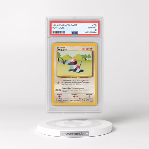 1999 Pokémon Game #39 Porygon (PSA 8 NM-MT)