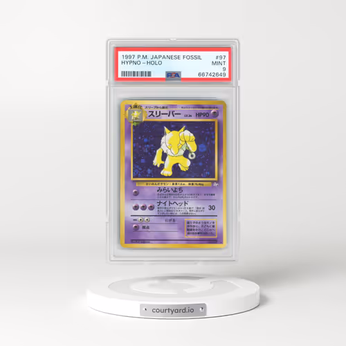 1997 Pokémon Fossil #97 Hypno - Holo (PSA 9 MINT)
