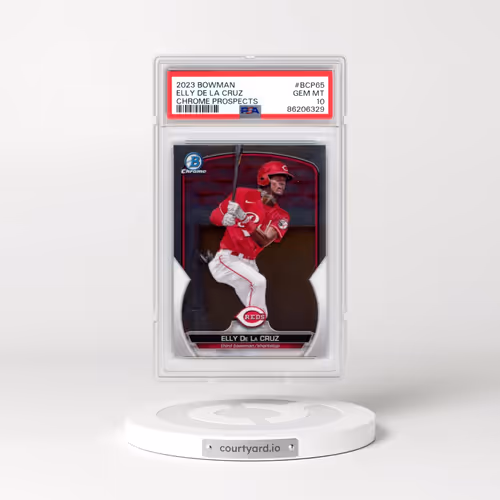 2023 Bowman Chrome Prospects #BCP65 Elly de La Cruz (PSA 10 GEM MINT)
