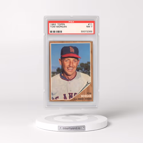 1962 Topps #11 Tom Morgan (PSA 7 NM)