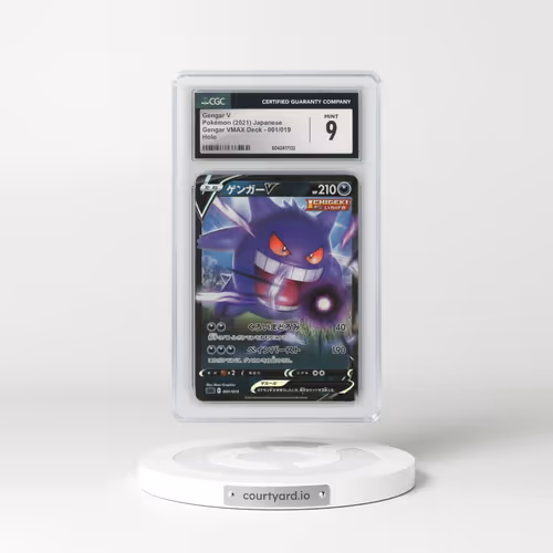 2021 Gengar VMAX High-Class Deck #001/019 Gengar V - Holo (CGC 9 MINT)