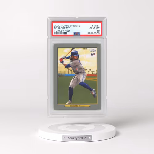 2020 Topps Update Turkey Red #TR11 Bo Bichette (PSA 10 GEM MINT)