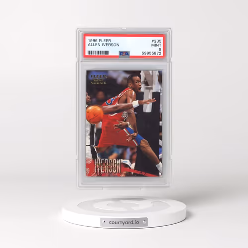 1996 Fleer #235 Allen Iverson (PSA 9 MINT)