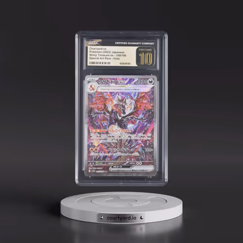 2023 Shiny Treasure ex #349/190 Charizard ex - Special Art Rare Holo (CGC 10 PRISTINE)