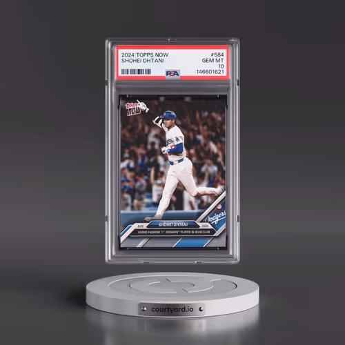 2024 Topps Now #584 Shohei Ohtani (PSA 10 GEM MINT)