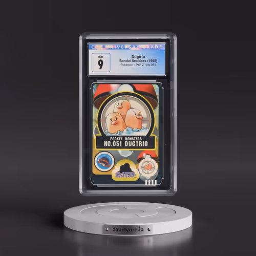 1997 Pokémon - Part 2 #051 Dugtrio (CGC 9 MINT)