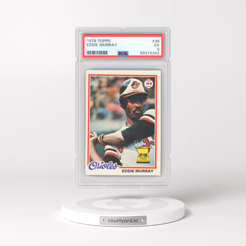 1978 Topps #36 Eddie Murray (PSA 5 EX)