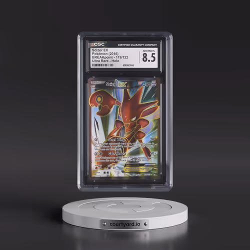 2016 BREAKpoint #119/122 Scizor EX - Holo (CGC 8.5 NM-MT+)