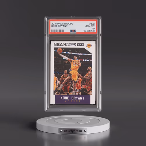 2015 Panini Hoops #172 Kobe Bryant (PSA 10 GEM MINT)