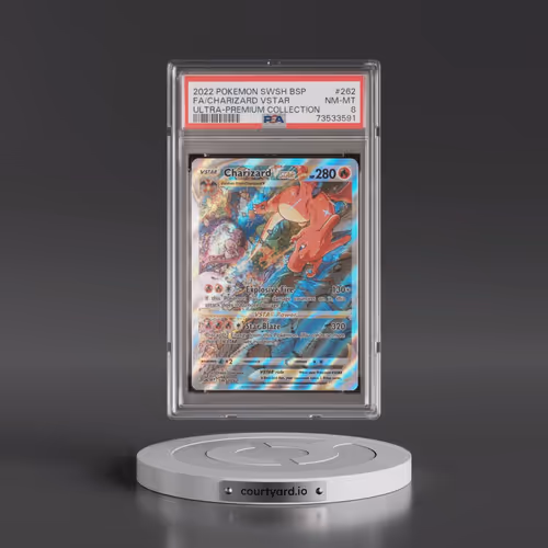 2022 Pokémon Swsh Black Star Promo #262 Charizard Vstar - Full Art Sword & Shield Ultra-Premium Coll
