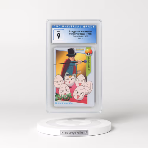 1998 Anime Series #22 Exeggcute and Melvin - Part 1 (CGC 9 MINT)