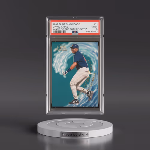 1997 Flair Showcase Wave of the Future #11 David Arias - Ortiz (PSA 9 MINT)