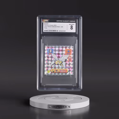 1997 Hyper Sticker Collection Part 2 (1997) #363 Beedrill - Prism (CGC 8 NM-MT)