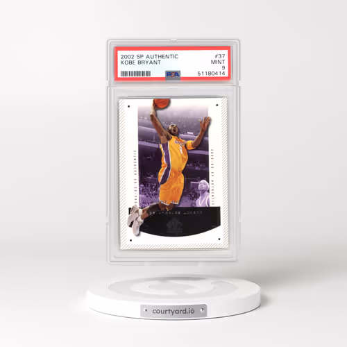 2002 SP Authentic #37 Kobe Bryant