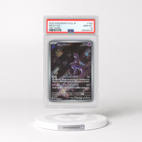 2023 Pokémon Sv2a-Pokemon 151 #183 Mewtwo - Art Rare (PSA 10 GEM MINT)