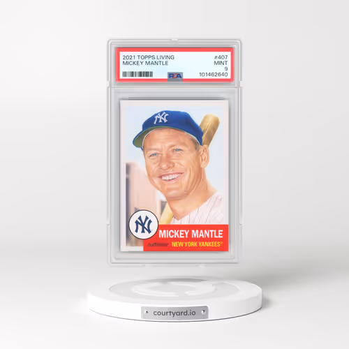 2021 Topps Living #407 Mickey Mantle (PSA 9 MINT)