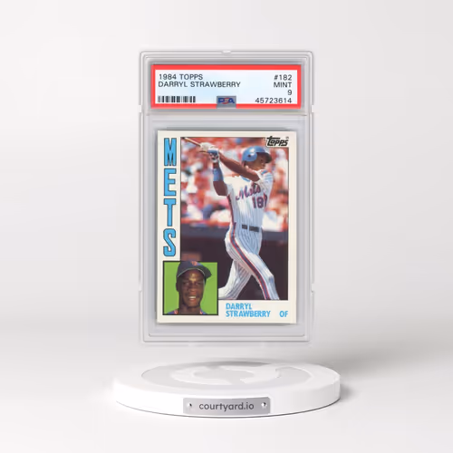 1984 Topps #182 Darryl Strawberry (PSA 9 MINT)