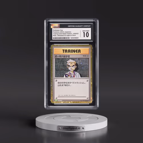 2023 Trading Card Game Classic - CLF, CLL, CLK #026/032 Professor Oak - Holo Venusaur & Lugia ex Dec