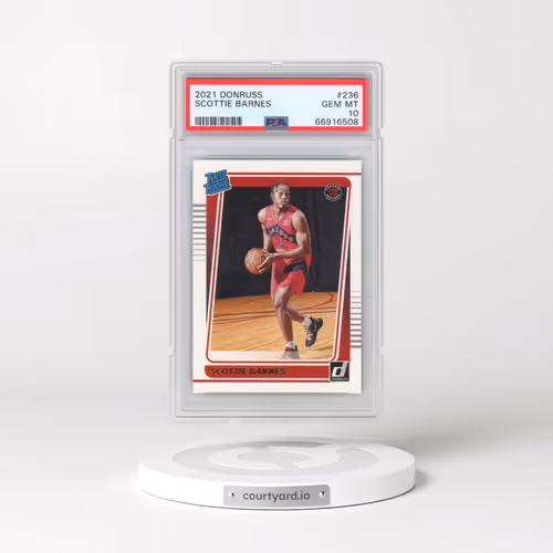 2021 Panini Donruss #236 Scottie Barnes (PSA 10 GEM MINT)