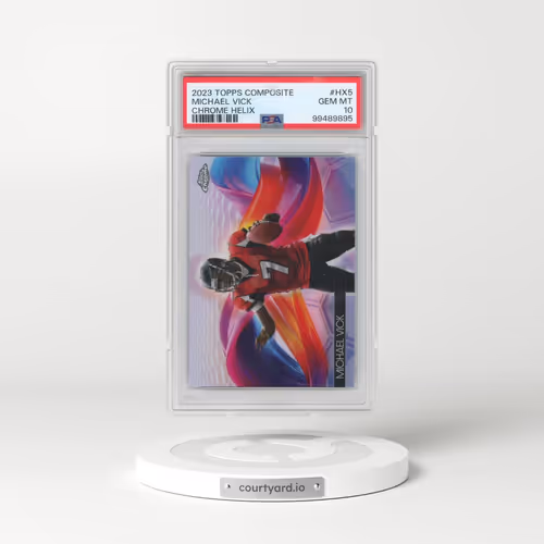 2023 Topps Composite Topps Chrome Helix #HX5 Michael Vick (PSA 10 GEM MINT)