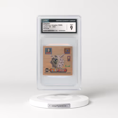 1998 Japanese Super DX (1998) #D62 Cloyster - Bronze (CGC 9 MINT)