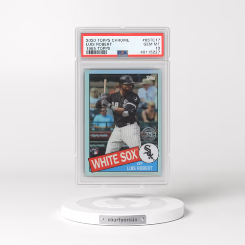 2020 Topps Chrome 1985 Topps #85TC17 Luis Robert (PSA 10 GEM MINT)