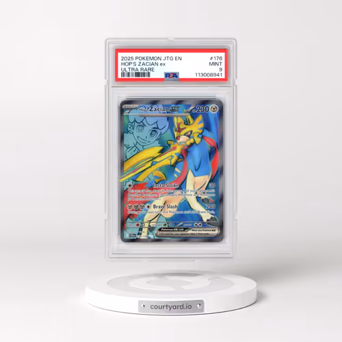 2025 Pokémon Jtg EN-Journey Together #176 Hop's Zacian EX - Holo Ultra Rare (PSA 9 MINT)