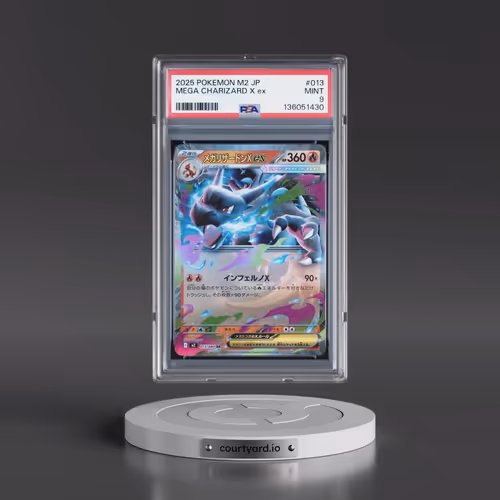 2025 Pokémon M2-Inferno X #013 Mega Charizard X EX - Holo (PSA 9 MINT)