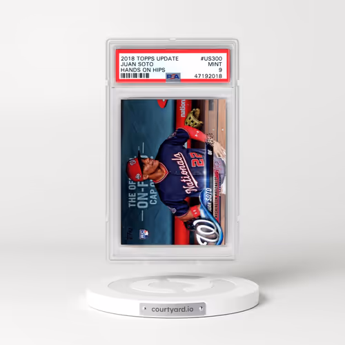 2018 Topps Update #US300 Juan Soto - Hands on Hips (PSA 9 MINT)
