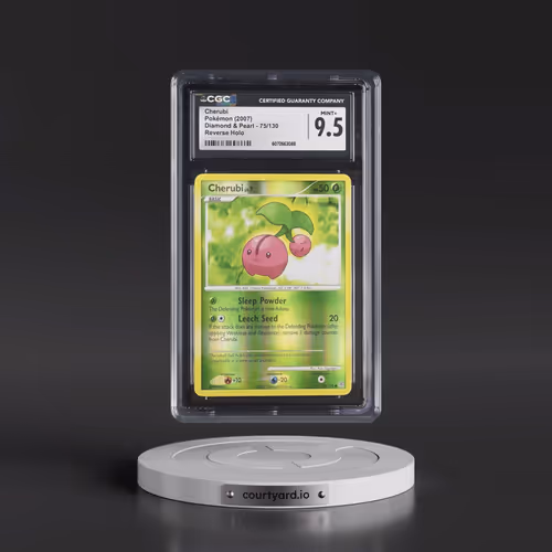 2007 Diamond & Pearl #75/130 Cherubi - Reverse Holo (CGC 9.5 MINT+)