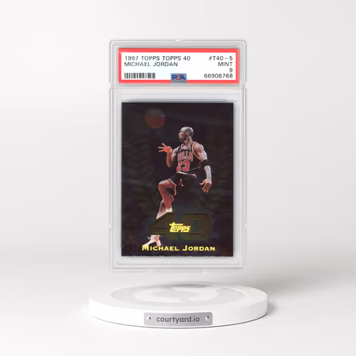 1997 Topps Topps 40 #T40-5 Michael Jordan (PSA 9 MINT)