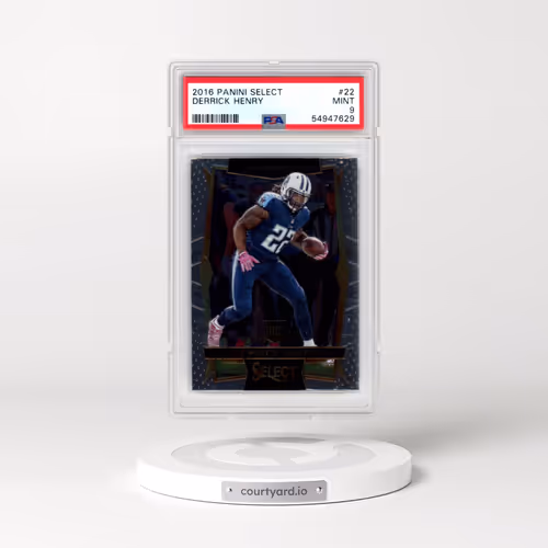 2016 Panini Select #22 Derrick Henry (PSA 9 MINT)